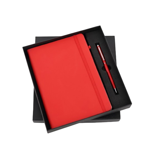 Sleek Diary and Pen Gift Set (2 Colors)