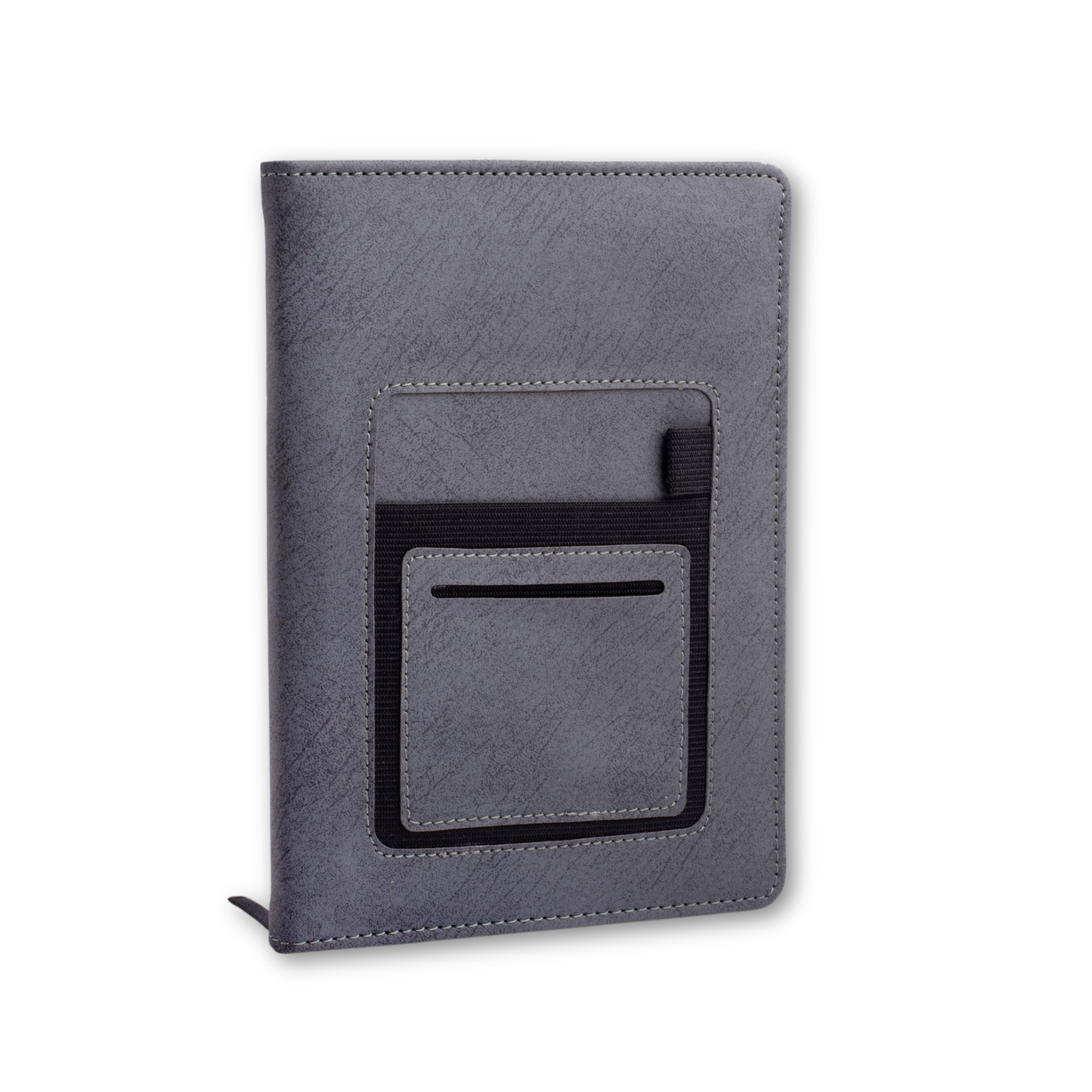 Soft Grey A5 Notebook with Holders