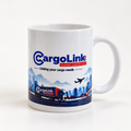 Custom Logo Printed White Mug (11oz)