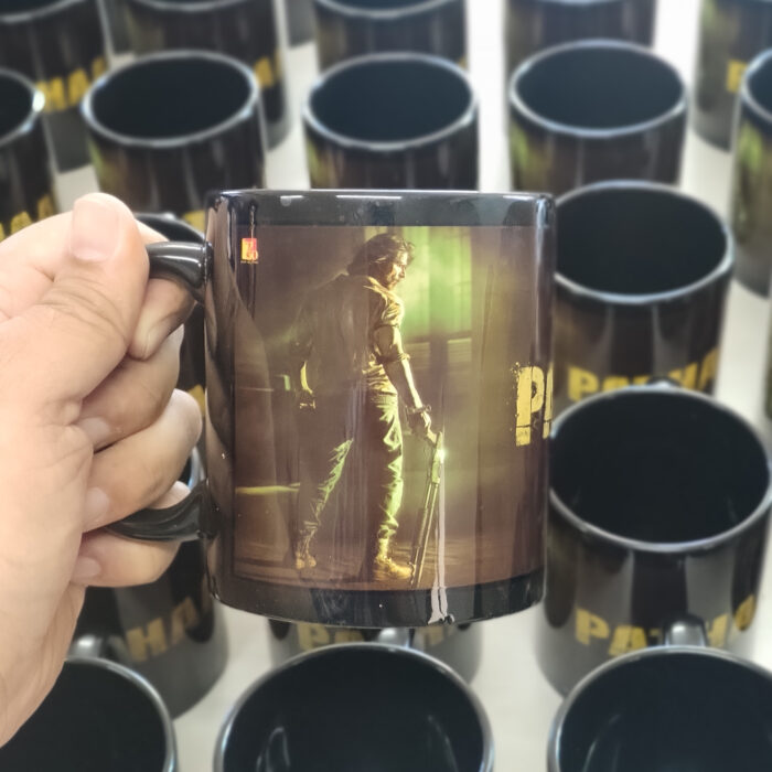 Black Ceramic Mug 11 oz – Custom Sublimation Printing | Add Logo | Microwave Safe